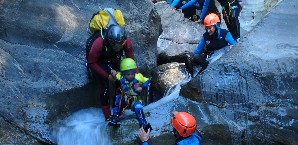 pack ferrata barranco nivel 1