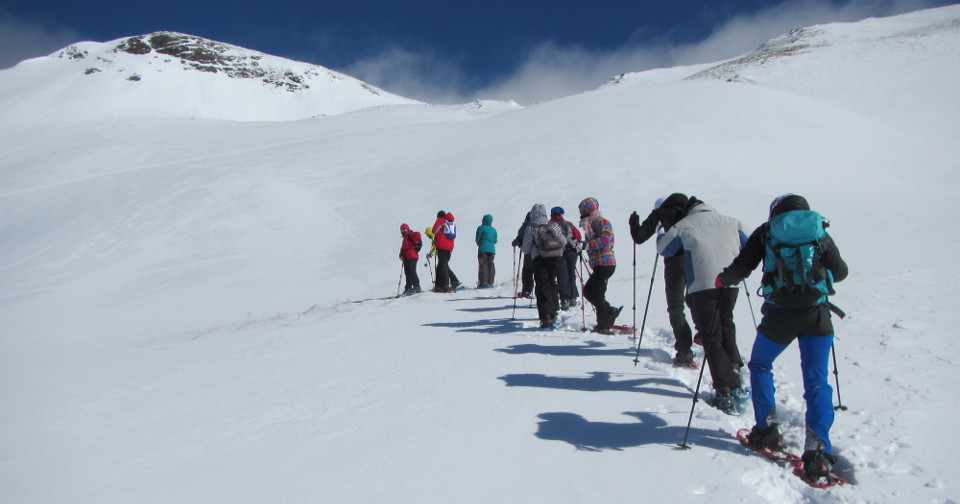 raquetas de nieve