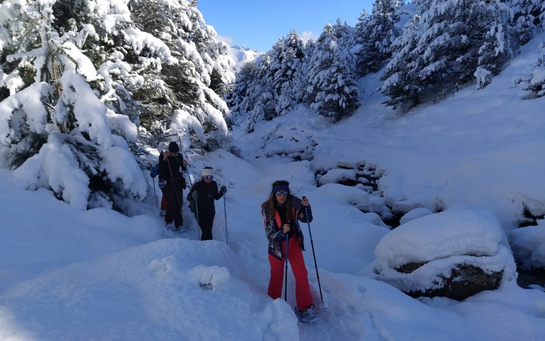 Raquetas de nieve al Ibón de Piedrafita